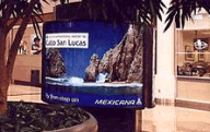 outdoor backlit displays by superchrome
