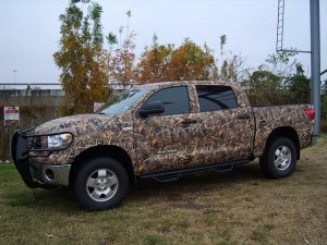 Camouflage Truck Wraps