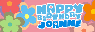 Personalised Birthday Banners