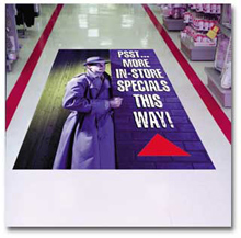 Floor graphics services Floor graphics services