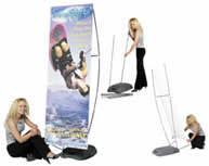 pop up banner stand by superchrome