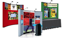 portable display stands