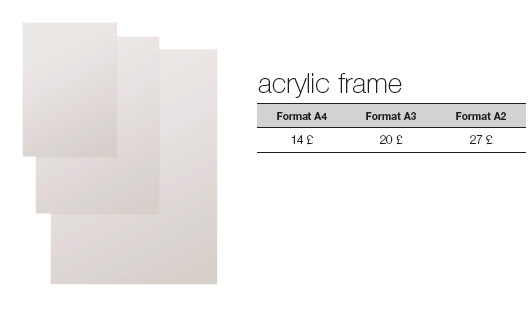 acrilic frame