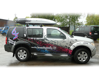Vinyl Vehicle Wrapping