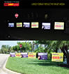 reflective address sign vinyl banner by superchrome