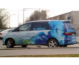 Advertising car wraps