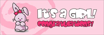 Baby shower banners