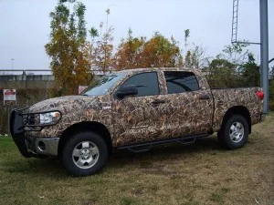 Camo truck wraps