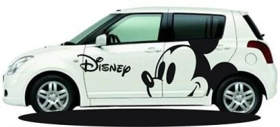 Cartoon car graphics