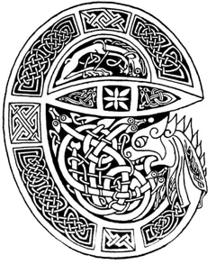 Celtic wall graphics