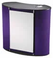 curved counter