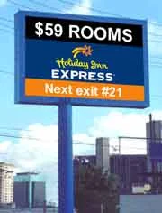 electronic signage