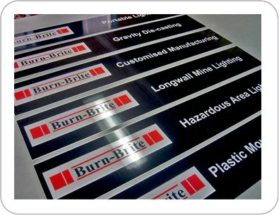 Exhibition graphic signages