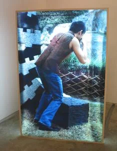 illuminated display cases