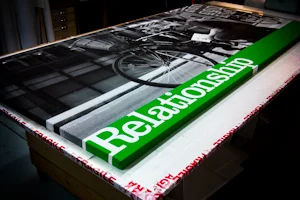 Large format canvas printing