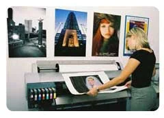 Large format photograph printing
