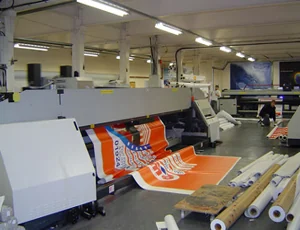 Large vinyl banners