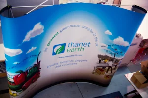 Pop-up displays — Superchrome print example