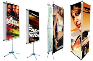 Portrait banner printing