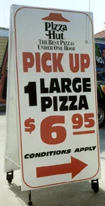 pvc sign banners
