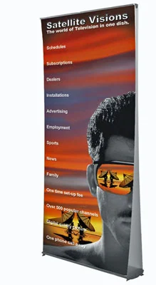retractable banner stands