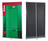Roller banner stands — Superchrome print example