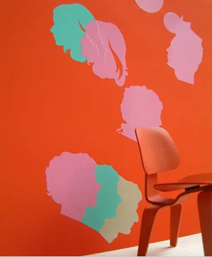 Self adhesive wall graphics