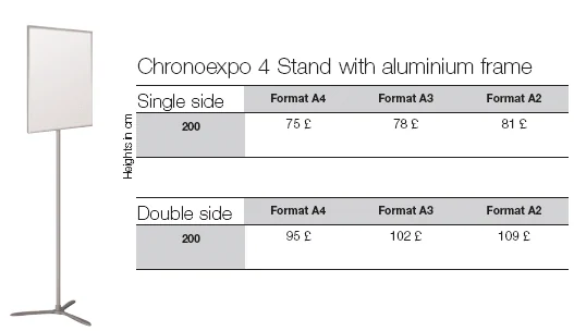 Snap frame aluminium img1